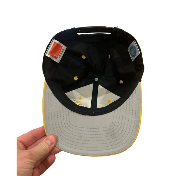 Vintage 1990's Pittsburgh Steelers Twins Enterprise NFL Snapback Hat - Picture 6 of 7